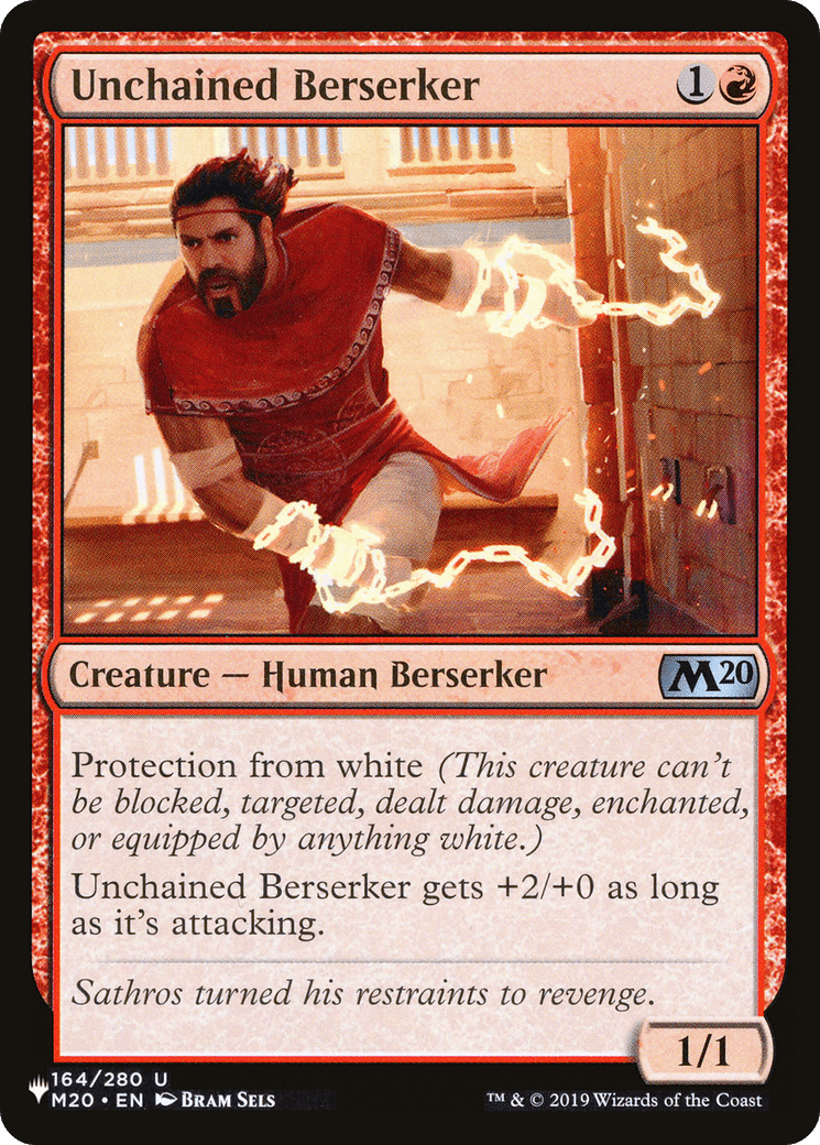 Unchained Berserker [The List] - Card Brawlers