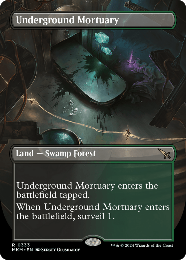 Underground Mortuary (Borderless) [Murders at Karlov Manor] - Card Brawlers