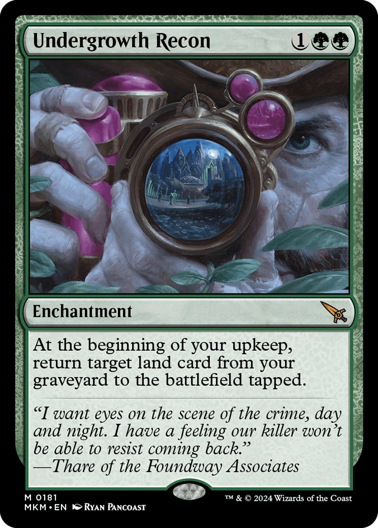 Undergrowth Recon [Murders at Karlov Manor] - Card Brawlers