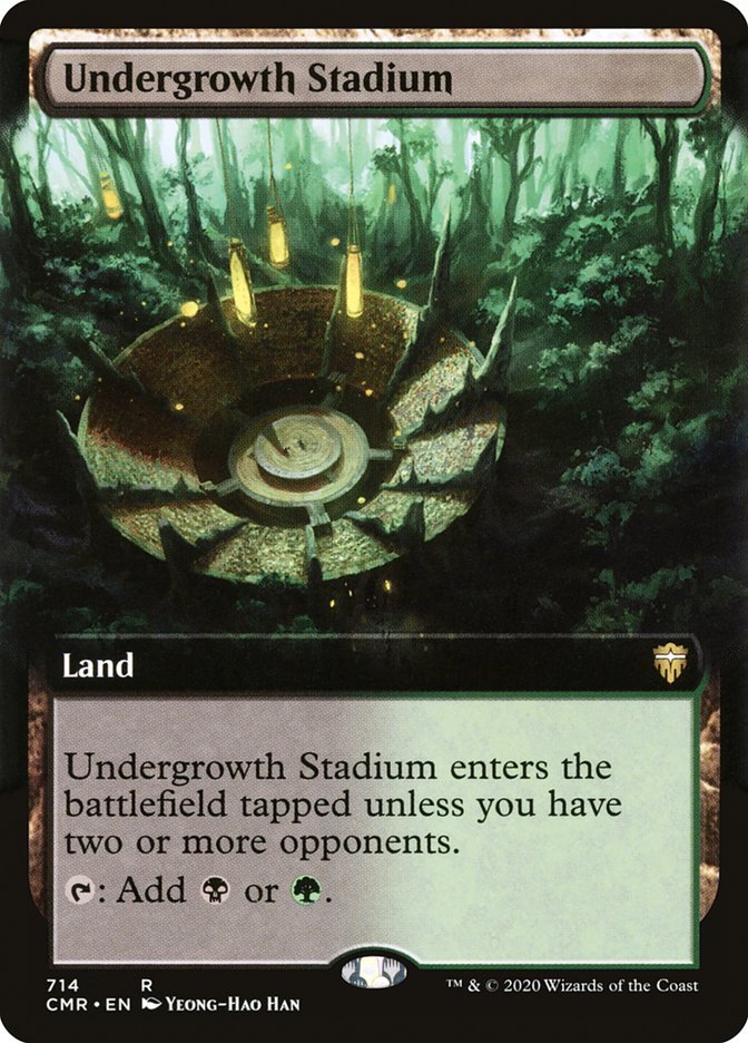 Undergrowth Stadium (Extended Art) [Commander Legends] - Card Brawlers