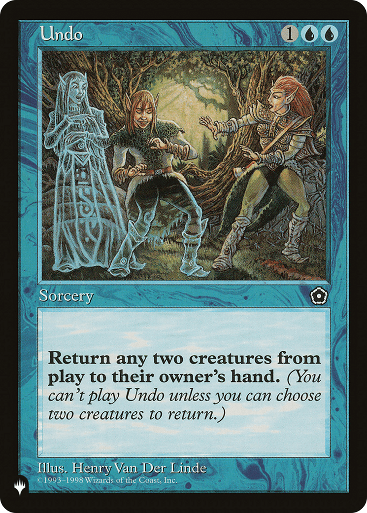 Undo [The List] - Card Brawlers