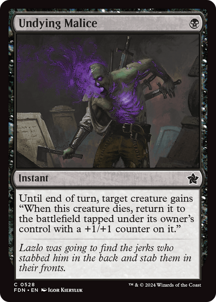 Undying Malice [Foundations] - Card Brawlers