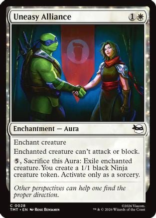 Uneasy Alliance (TMT-028) - Teenage Mutant Ninja Turtles - Card Brawlers