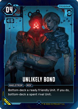 Unlikely Bond (B140) - Welcome to Night City Beta - Card Brawlers