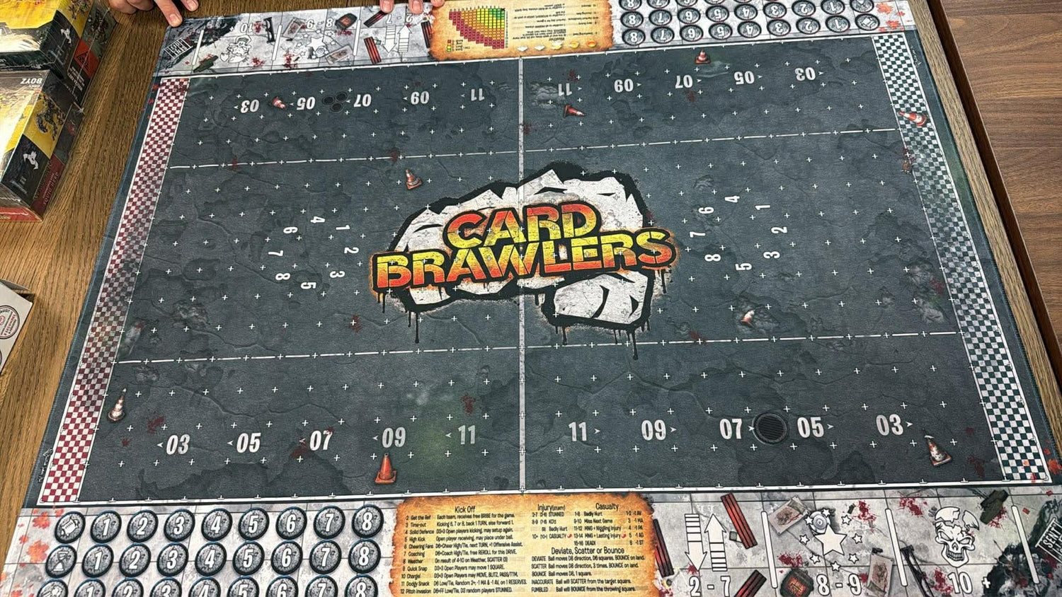 Card Brawlers - Maelstrom Gaming Mats - Blood Bowl - Mat