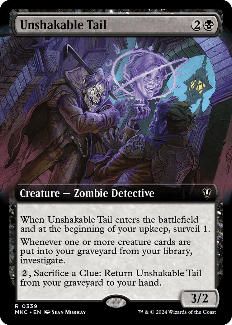 Unshakable Tail (Extended Art) [Murders at Karlov Manor Commander] - Card Brawlers