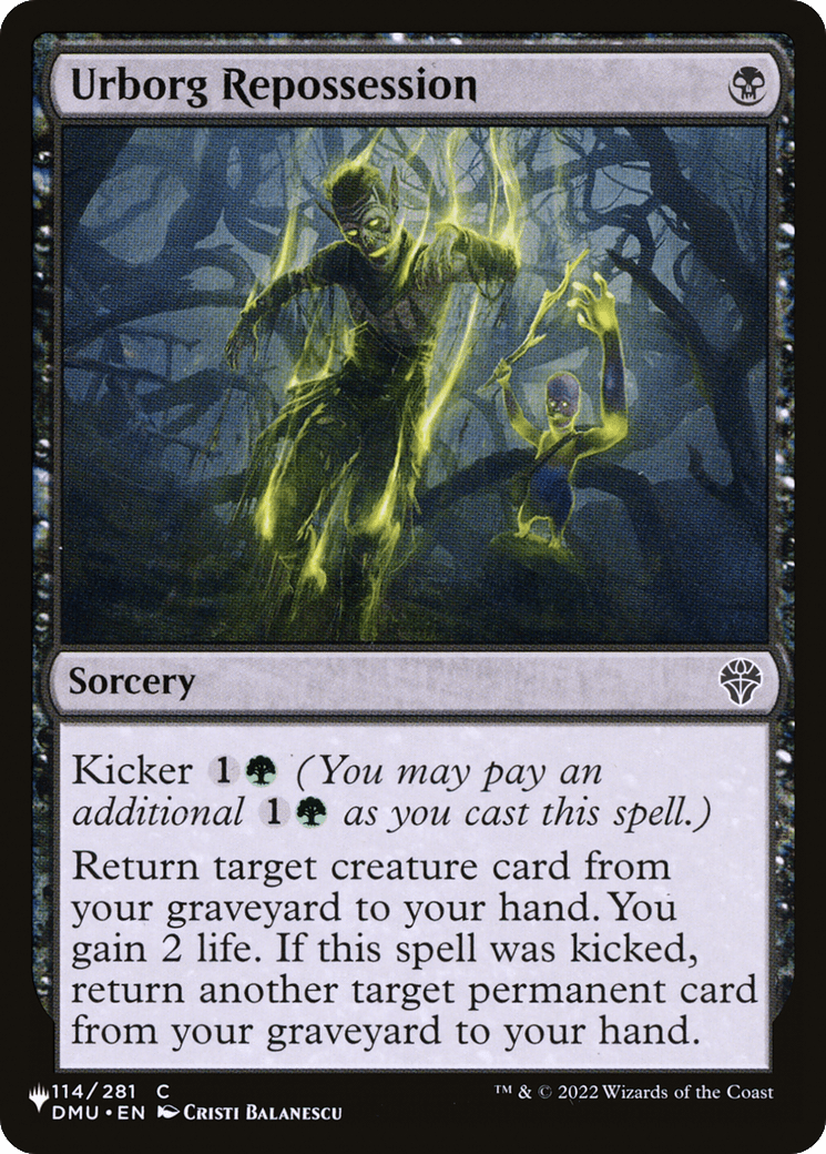 Urborg Repossession [The List] - Card Brawlers