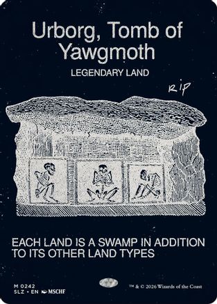 Urborg, Tomb of Yawgmoth (0242) (SLZ-242) - Secret Lair x MSCHF: The Zeta Set - Card Brawlers