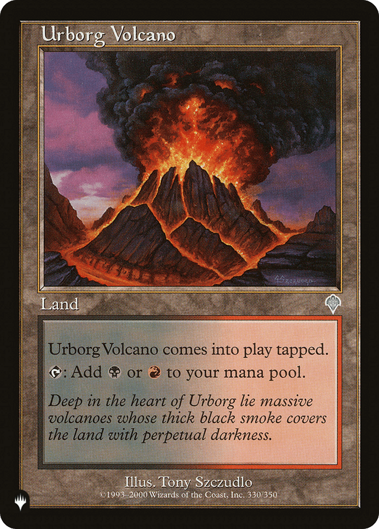Urborg Volcano [The List] - Card Brawlers