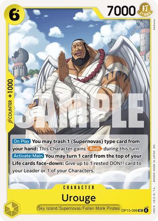 Urouge (OP15-099) - Adventure on Kami's Island - Card Brawlers