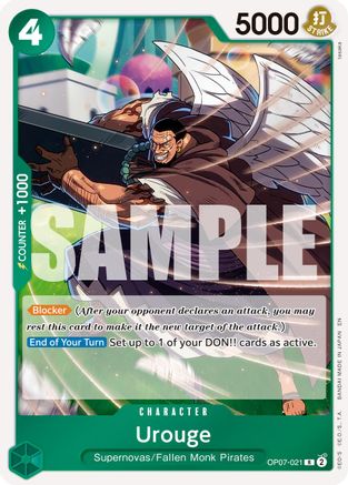 Urouge (Reprint) (OP07-021) - Premium Booster -The Best- Vol. 2 - Card Brawlers