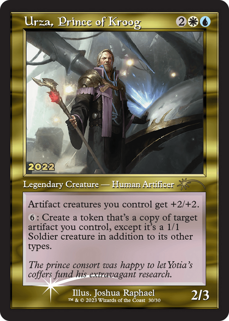 Urza, Prince of Kroog [30th Anniversary Promos] - Card Brawlers
