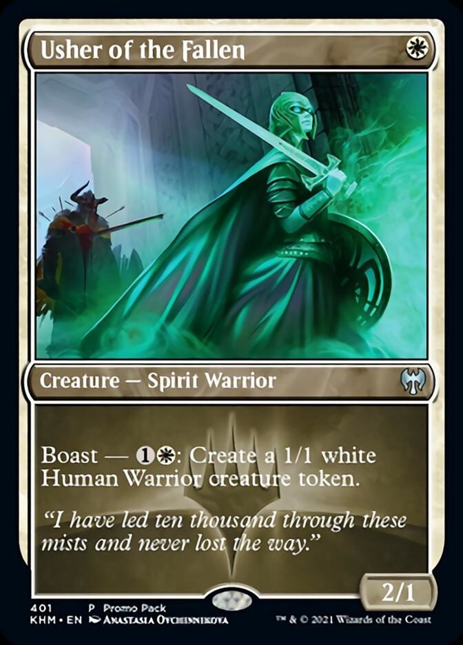 Usher of the Fallen (Promo Pack) [Kaldheim Promos] - Card Brawlers