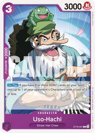 Uso-Hachi (Reprint) (ST18-001) - Premium Booster -The Best- Vol. 2 - Card Brawlers