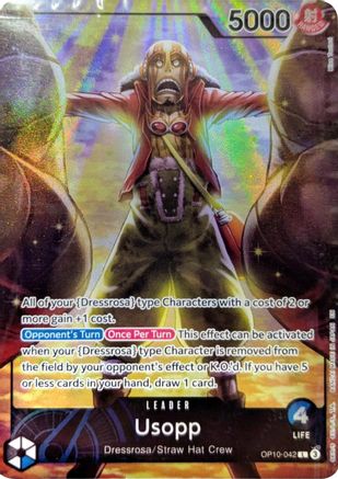 Usopp (Official Playmat -Limited Edition Vol. 3-) (OP10-042) - One Piece Promotion Cards Foil - Card Brawlers