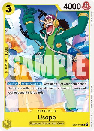 Usopp (ST29-002) - Starter Deck 29: Egghead - Card Brawlers