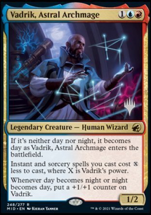 Vadrik, Astral Archmage (Promo Pack) [Innistrad: Midnight Hunt Promos] - Card Brawlers