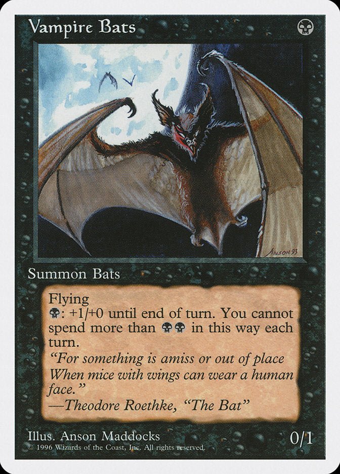 Vampire Bats [Introductory Two - Player Set] - Card Brawlers