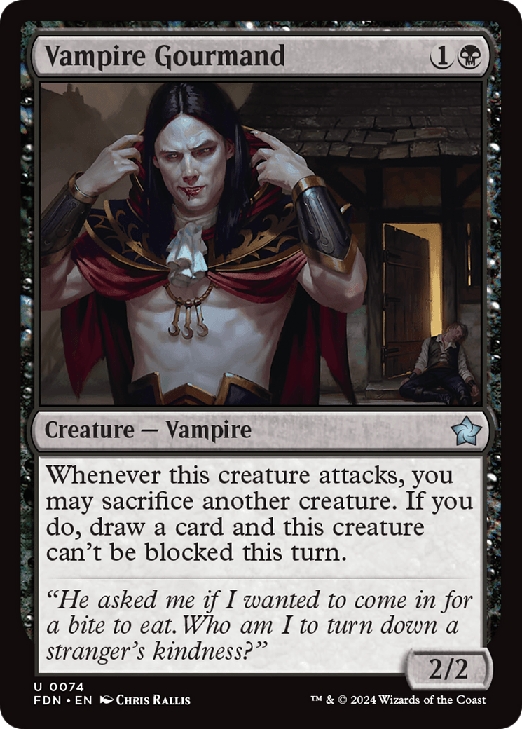 Vampire Gourmand [Foundations] - Card Brawlers