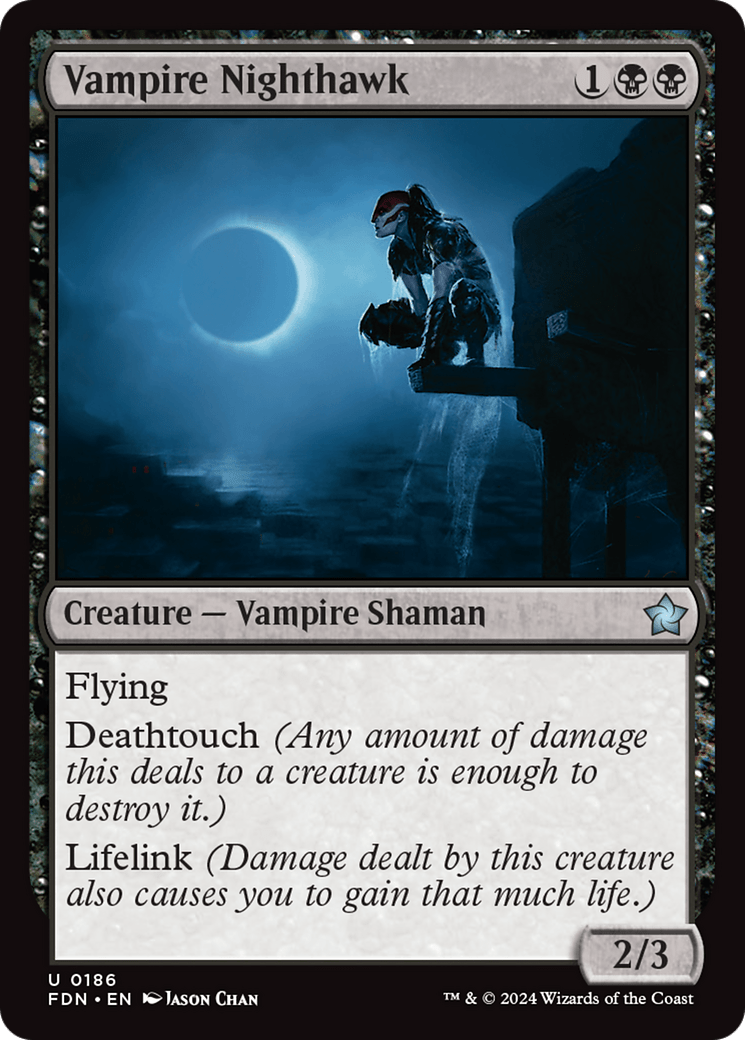 Vampire Nighthawk [Foundations] - Card Brawlers