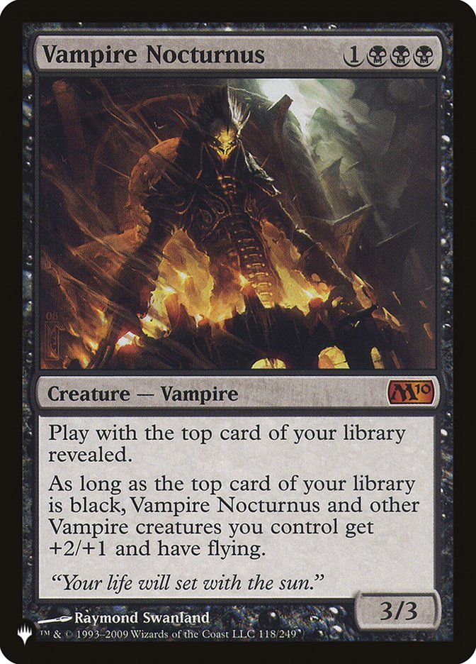 Vampire Nocturnus [The List] - Card Brawlers
