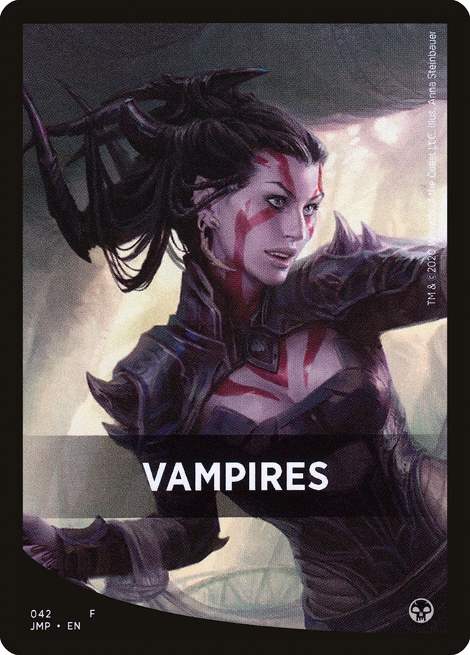 Vampires Theme Card [Jumpstart Front Cards] - Card Brawlers