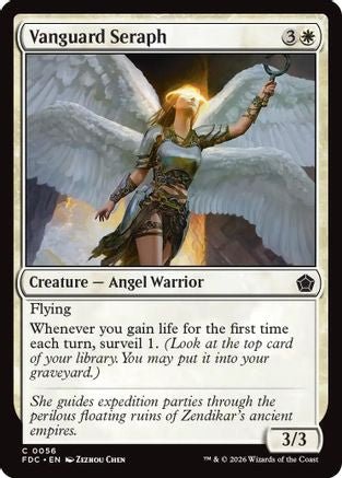 Vanguard Seraph (FDC-056) - Commander: Foundations - Card Brawlers