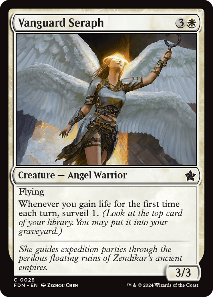Vanguard Seraph [Foundations] - Card Brawlers