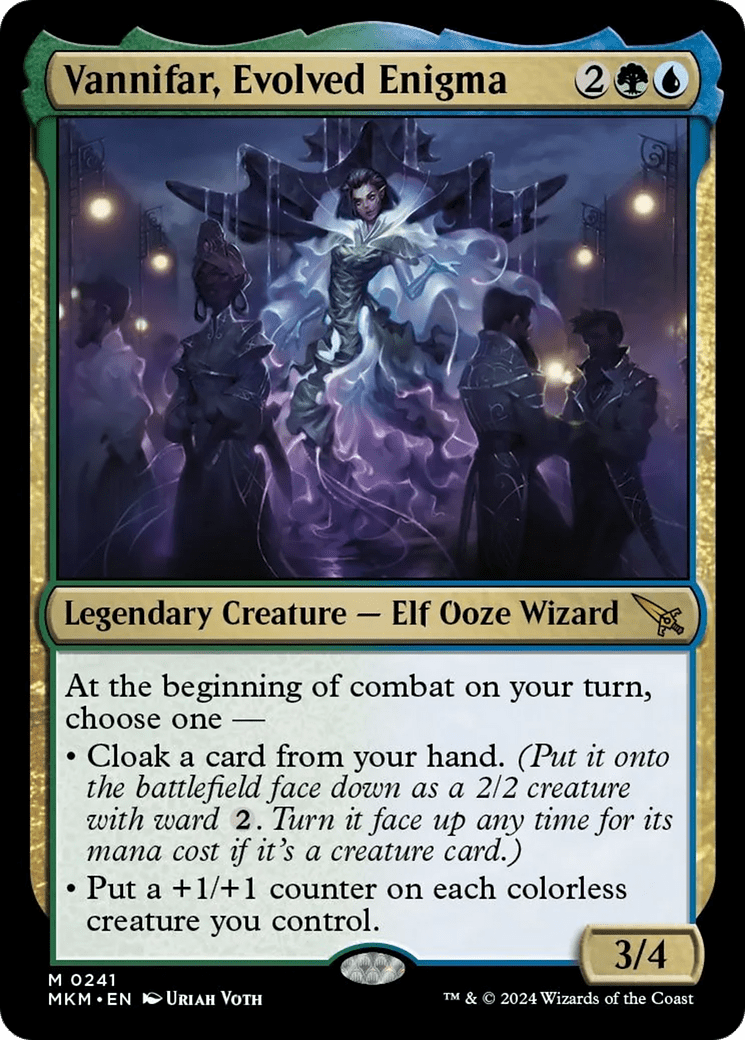 Vannifar, Evolved Enigma [Murders at Karlov Manor] - Card Brawlers