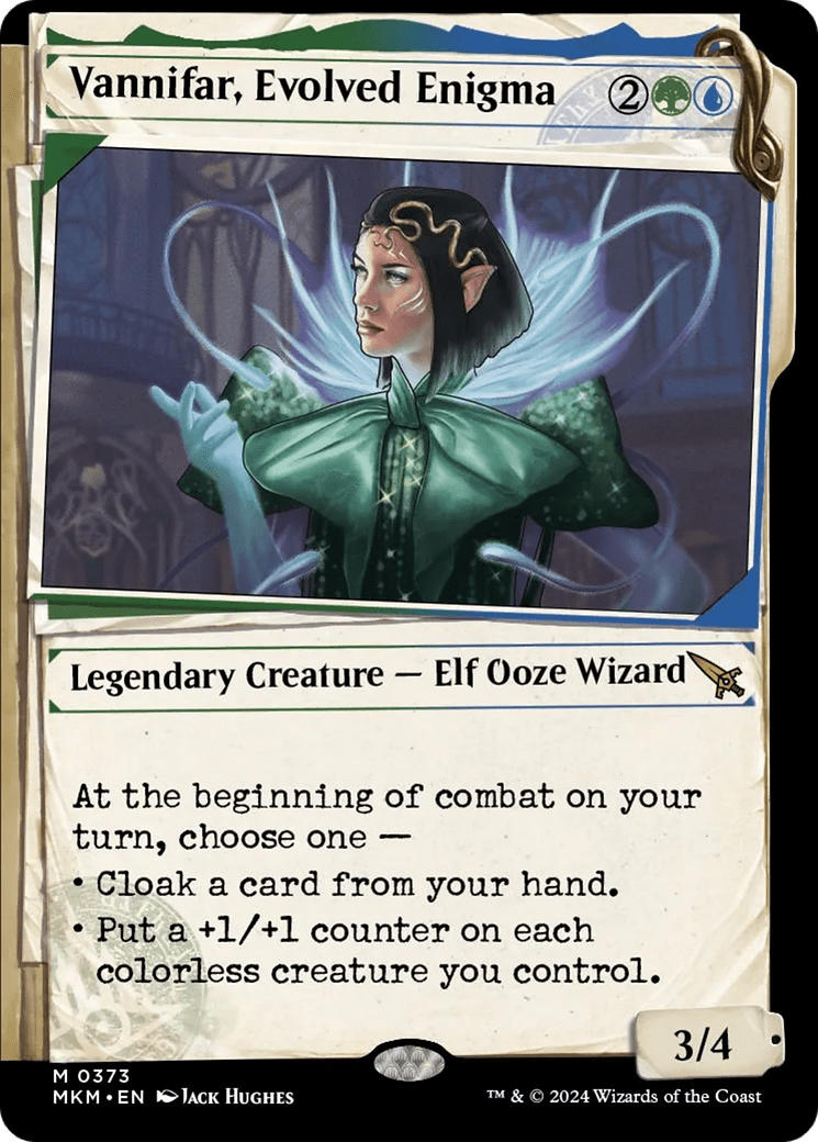 Vannifar, Evolved Enigma (Showcase) (0373) [Murders at Karlov Manor] - Card Brawlers
