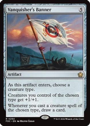 Vanquisher's Banner (FDC-294) - Commander: Foundations - Card Brawlers