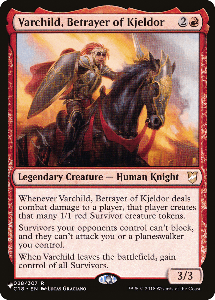 Varchild, Betrayer of Kjeldor [The List] - Card Brawlers