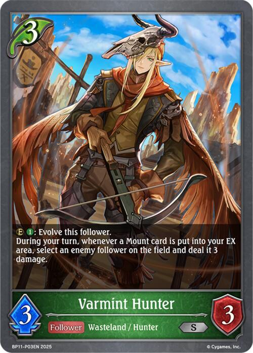 Varmint Hunter - P03 (Foil) (BP11 - P03EN) [Bullet of Fate] - Card Brawlers