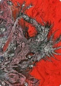 Varragoth, Bloodsky Sire Art Card [Kaldheim Art Series] - Card Brawlers