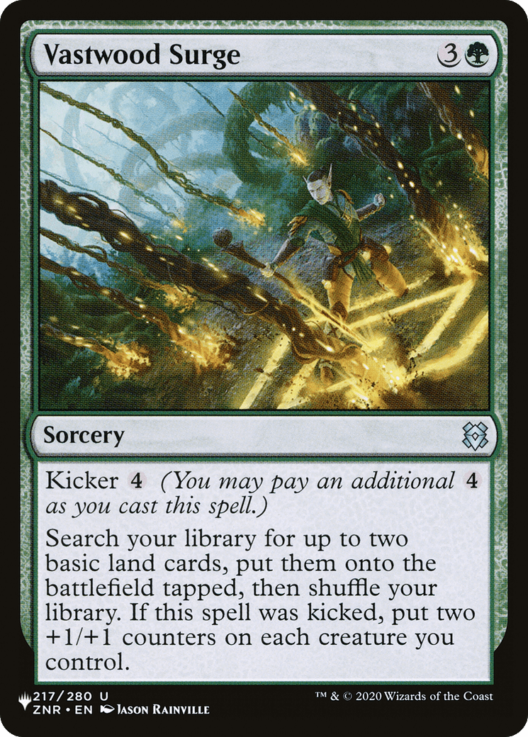 Vastwood Surge [The List] - Card Brawlers