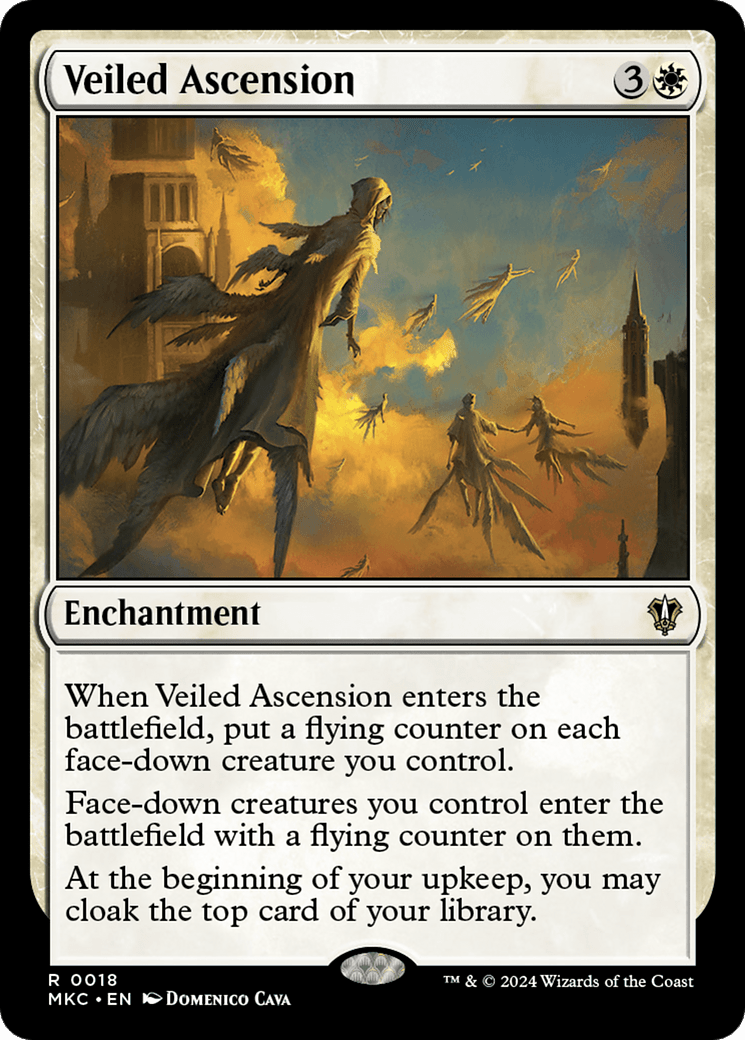 Veiled Ascension [Murders at Karlov Manor Commander] - Card Brawlers