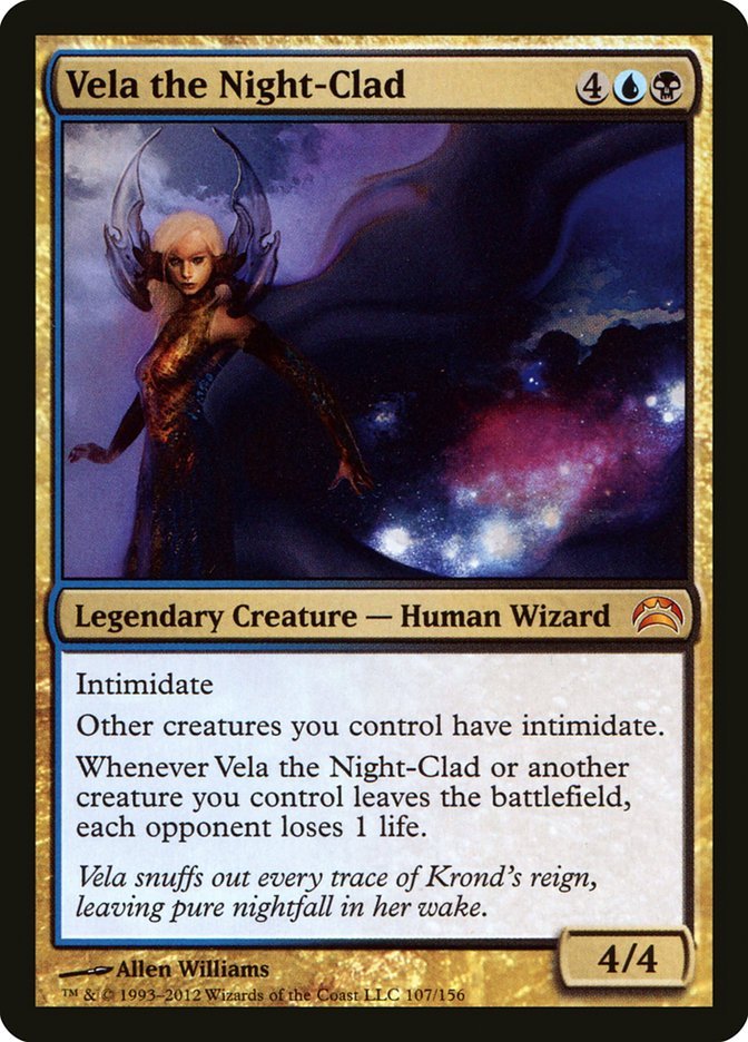 Vela the Night - Clad [Planechase 2012] - Card Brawlers