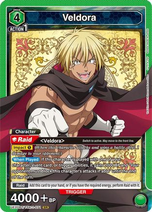 Veldora (071) (UE20BT/TSK-1-071) - UE20BT That Time I Got Reincarnated as a Slime Foil - Card Brawlers