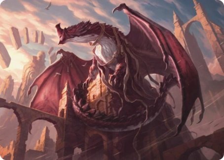 Velomachus Lorehold Art Card [Strixhaven: School of Mages Art Series] - Card Brawlers