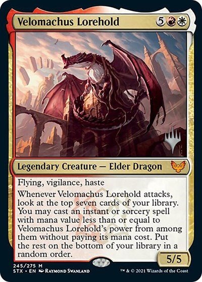 Velomachus Lorehold (Promo Pack) [Strixhaven: School of Mages Promos] - Card Brawlers