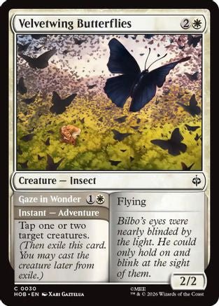 Velvetwing Butterflies (HOB-030) - The Hobbit - Card Brawlers