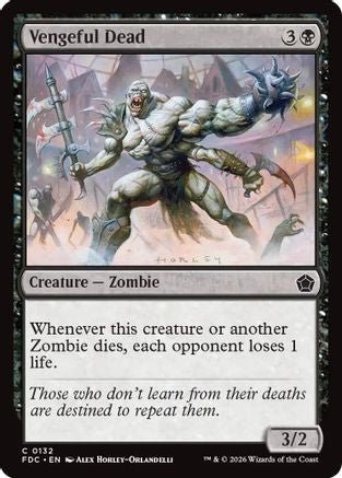 Vengeful Dead (FDC-132) - Commander: Foundations - Card Brawlers