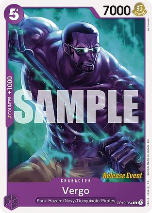Vergo (OP12-064) - Legacy of the Master Release Event Cards - Card Brawlers