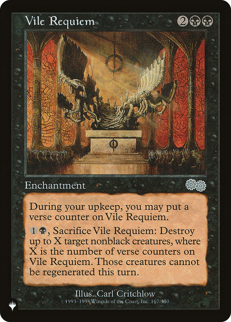 Vile Requiem (USG) [The List] - Card Brawlers