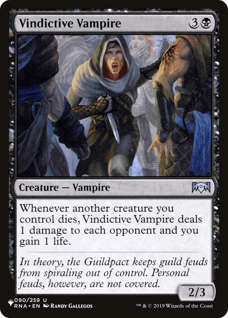 Vindictive Vampire [The List] - Card Brawlers