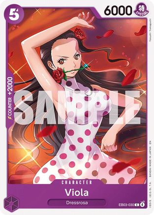 Viola (EB03-030) - Extra Booster: One Piece Heroines Edition - Card Brawlers