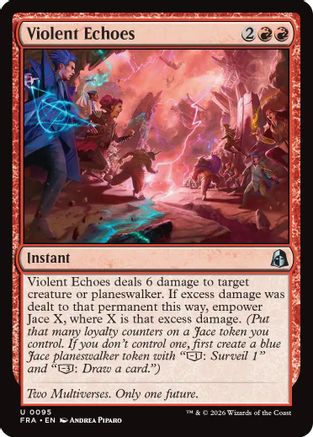 Violent Echoes (FRA-095) - Reality Fracture - Card Brawlers