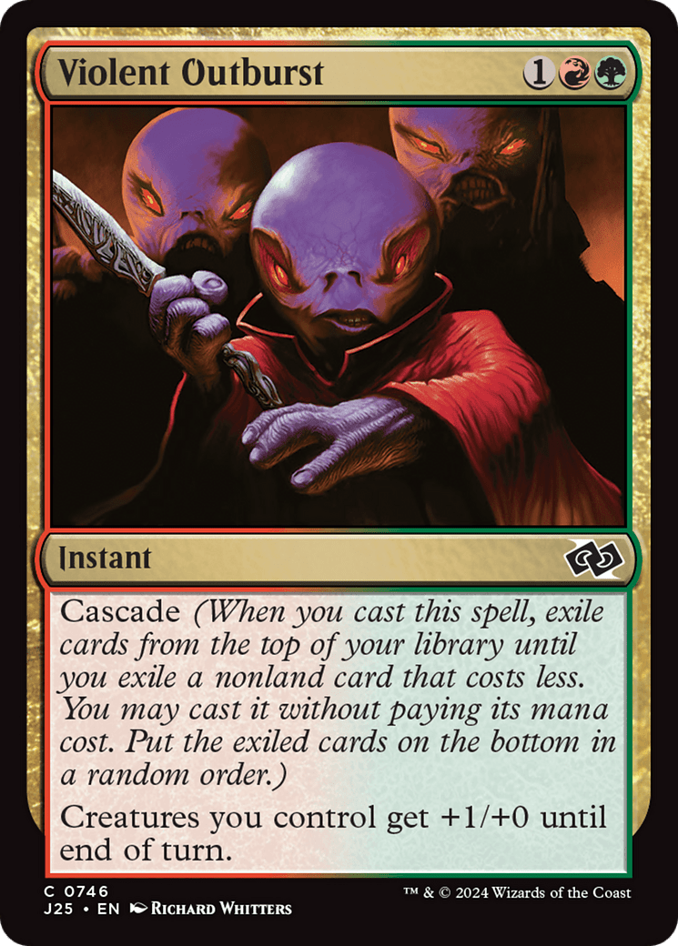 Violent Outburst [Foundations Jumpstart] - Card Brawlers