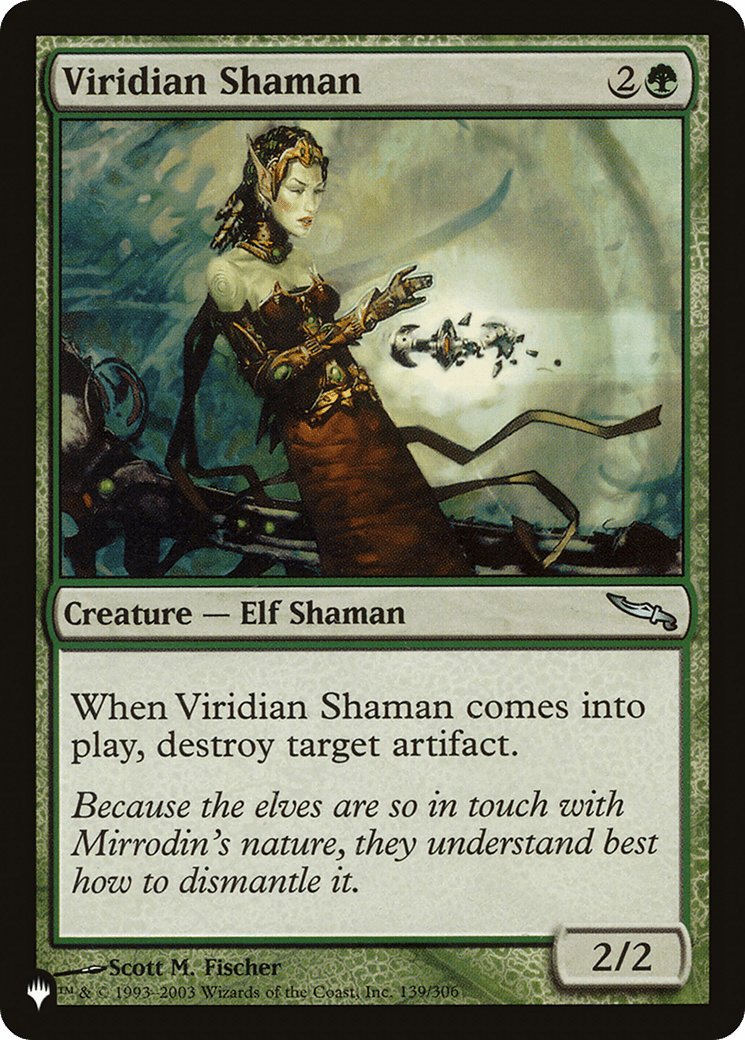 Viridian Shaman [The List] - Card Brawlers