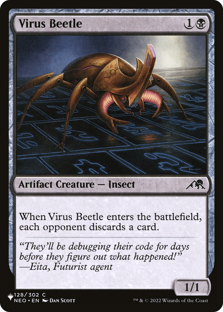Virus Beetle [The List] - Card Brawlers
